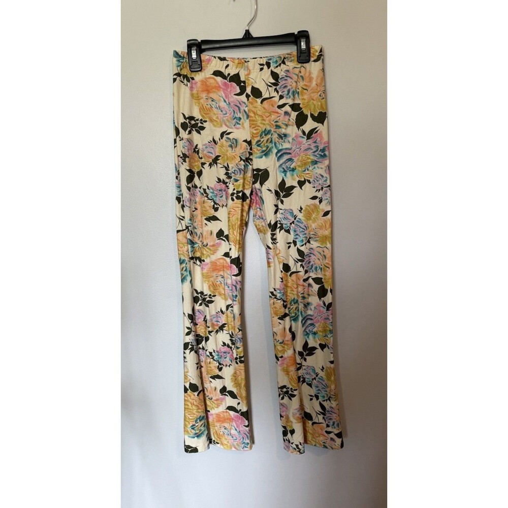 Novella Royale “Janice Bells” In Golden Hour Floral, Size S, Rayon/spandex Blend